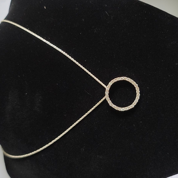 925 Eternity Necklace - Picture 1 of 7